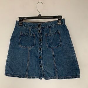 BDG High Waisted Denim Skirt